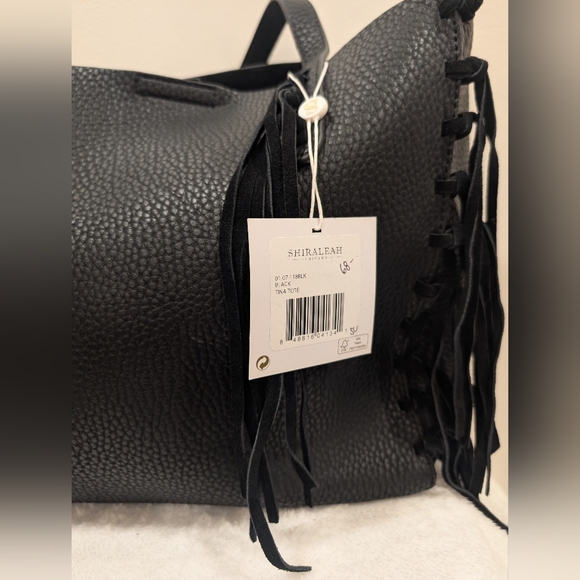 Shiraleah Fringe Tote And Clutch - Picture 8 of 8